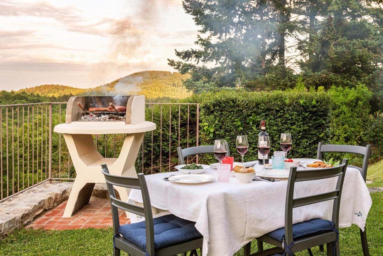 Вілла L'Abbazia Lucolena in Chianti Екстер'єр фото
