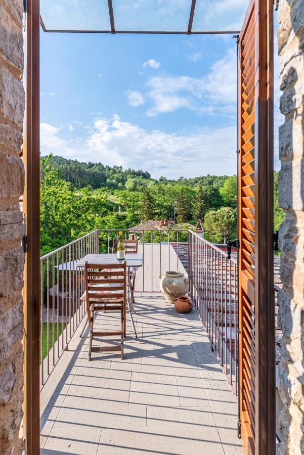 Вілла L'Abbazia Lucolena in Chianti Екстер'єр фото
