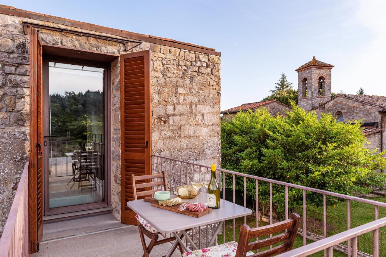 Вілла L'Abbazia Lucolena in Chianti Екстер'єр фото